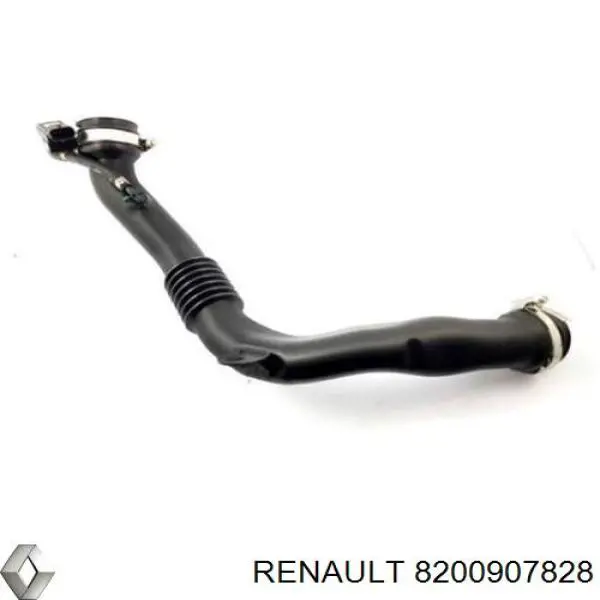 8200907828 Renault (RVI) tubo flexible de aire de sobrealimentación derecho