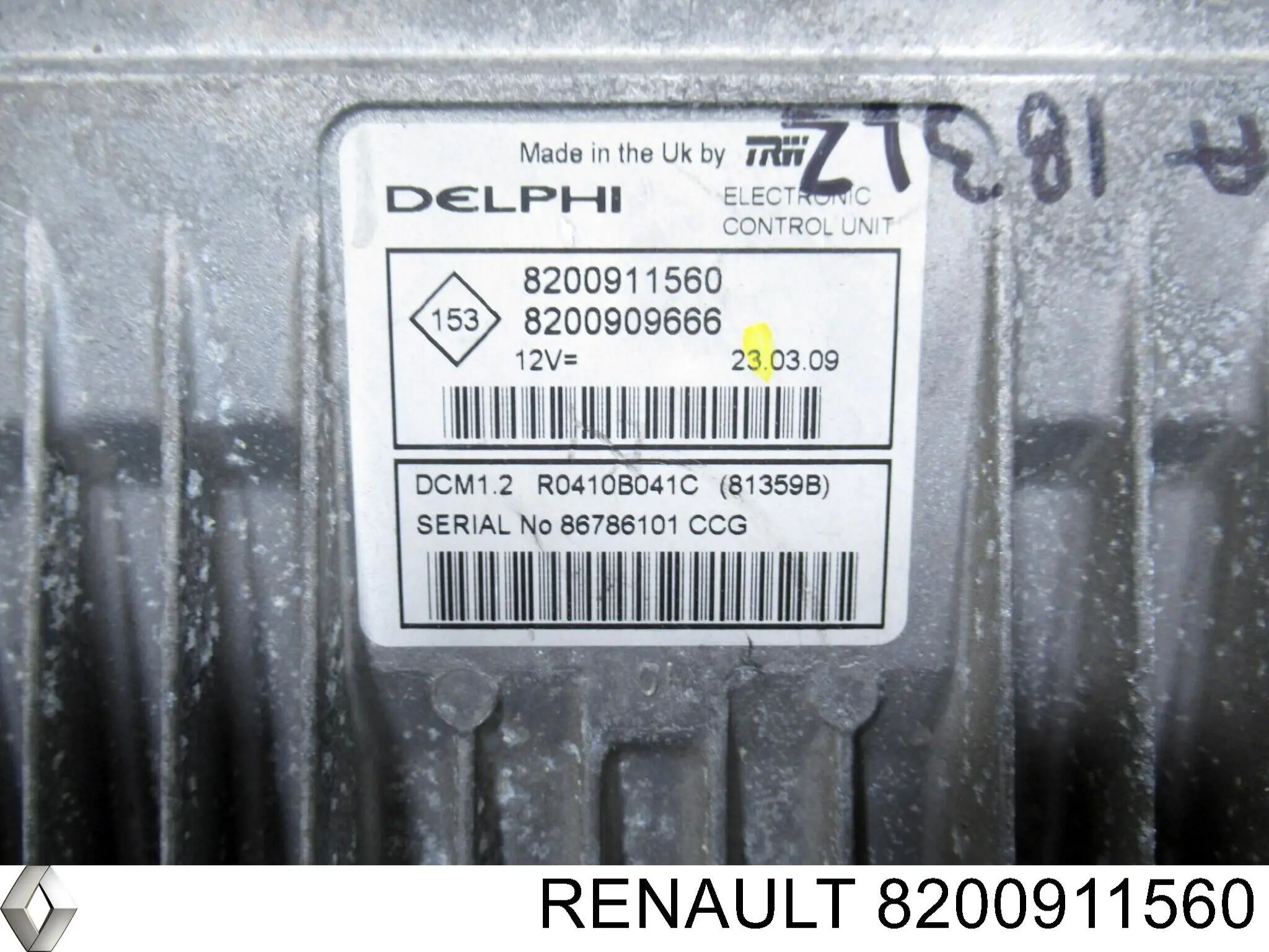 Comprar 8200911560 Renault (RVI) ECU