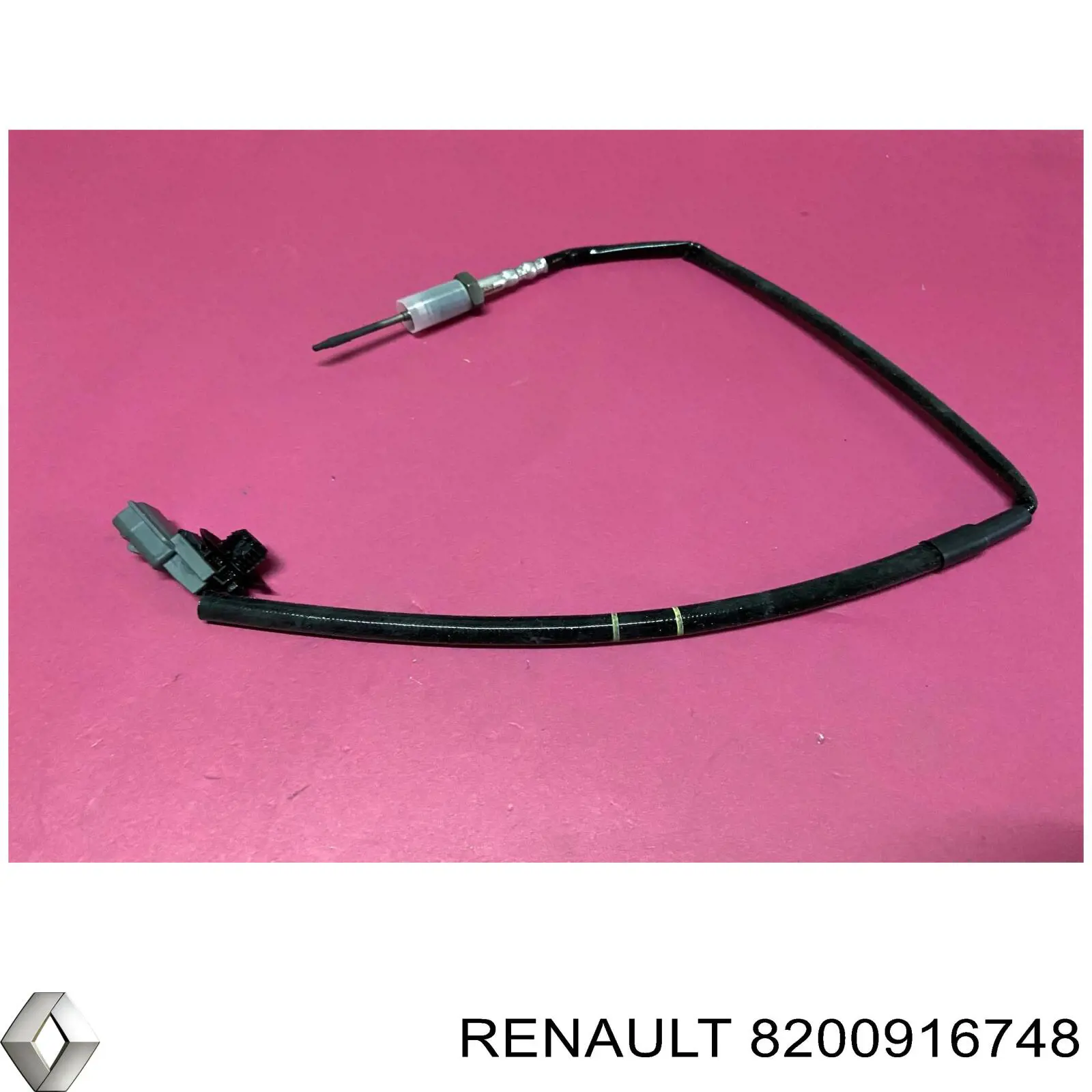 Sensor de temperatura de gases de escape en catalizador Renault (RVI) 8200916748