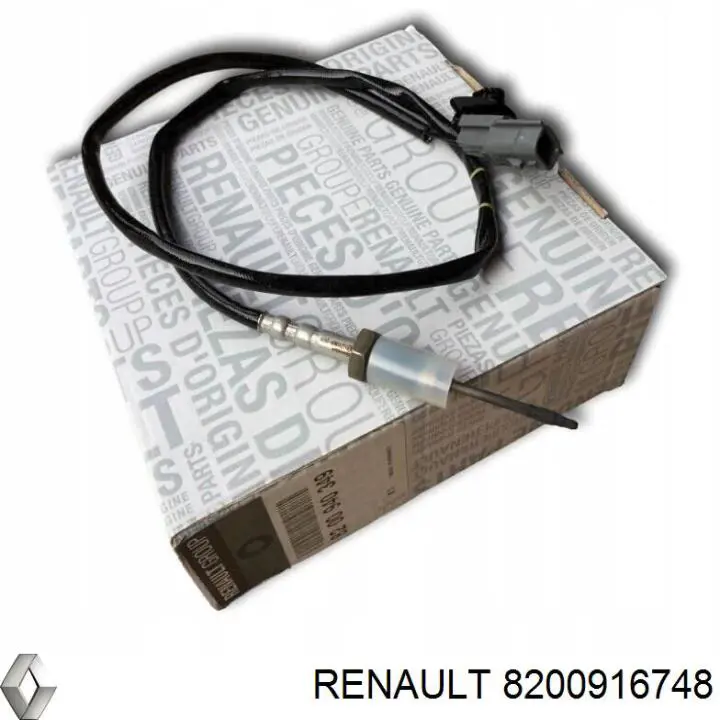 8200916748 Renault (RVI) Sensor de temperatura de gases de escape en catalizador