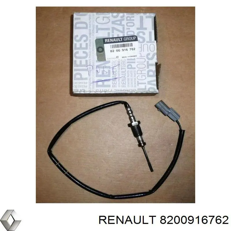 8200916762 Renault (RVI) sensor de temperatura, gas de escape, antes de catalizador