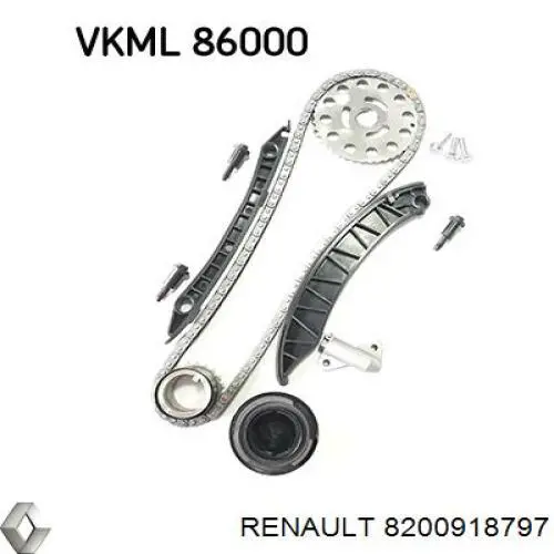 Comprar 8200918797 Renault (RVI) Tensor de cadena de distribución