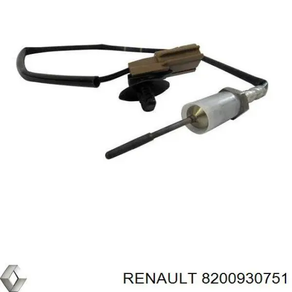 Sensor de temperatura de gases de escape antes de la turbina Renault (RVI) 8200930751