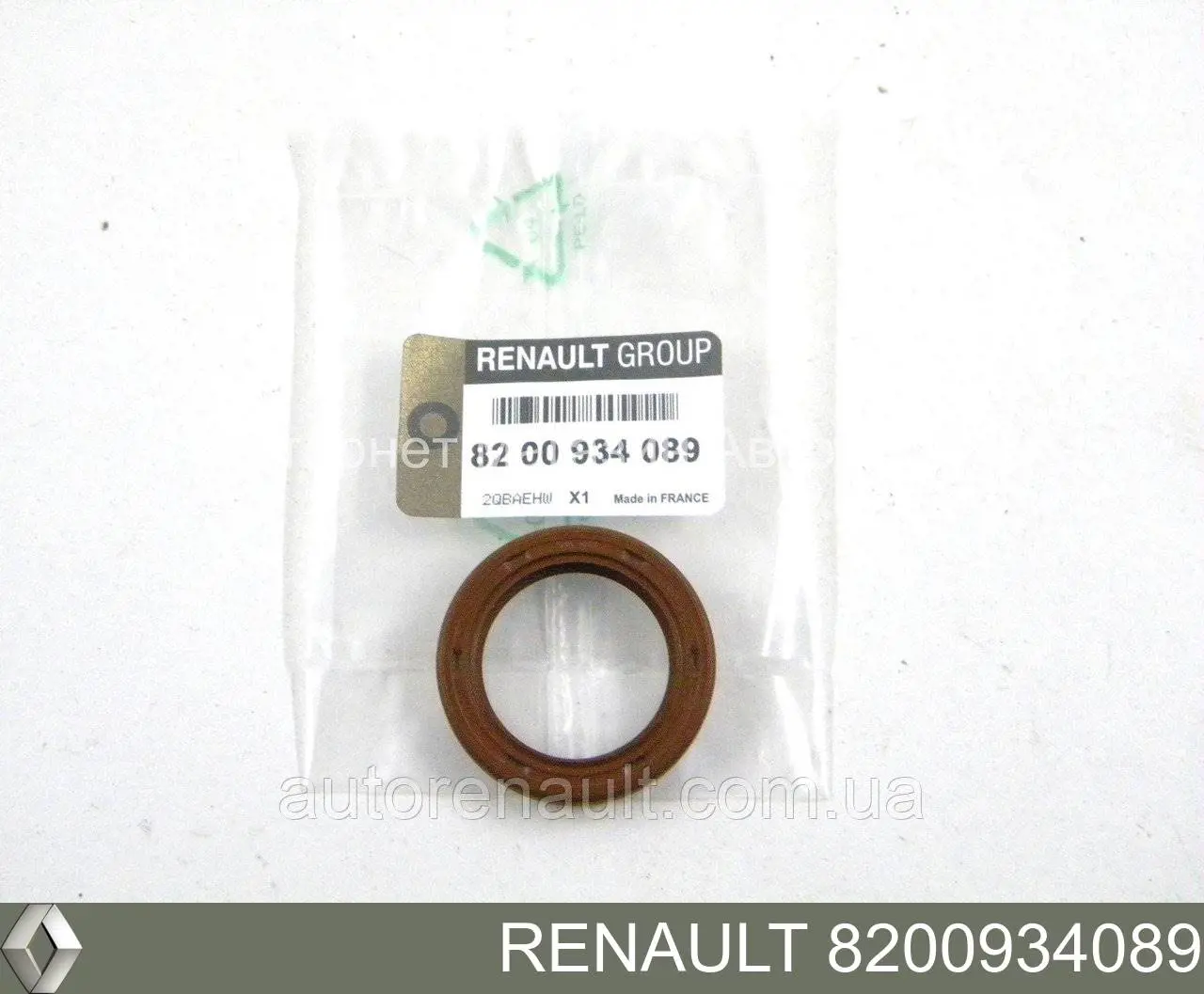 8200934089 Renault (RVI) anillo retén, árbol de levas
