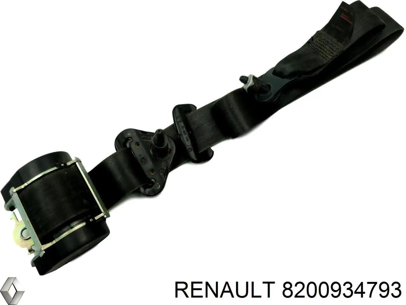 8200934793 Renault (RVI) cinturón de seguridad delantero izquierda