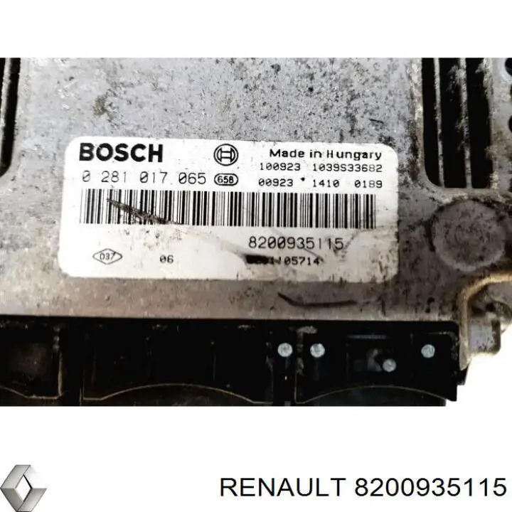 Comprar 8200935115 Renault (RVI) ECU
