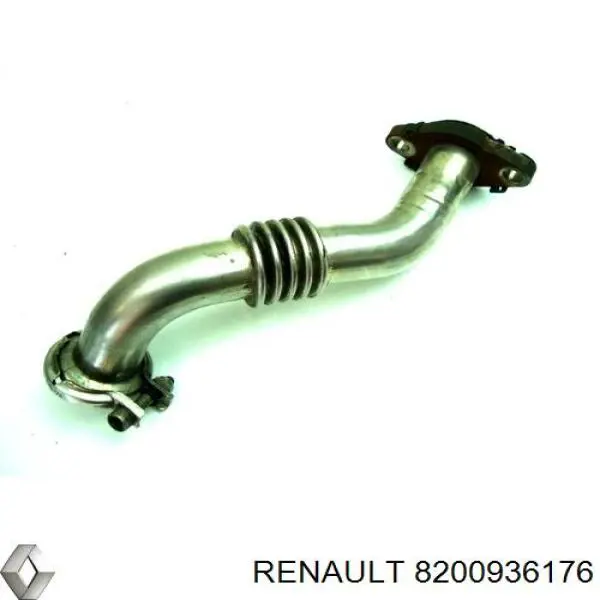 Abrazadera de tubo de válvula EGR para Renault Laguna (BG0)