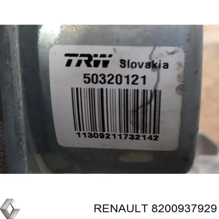 Columna de dirección Renault (RVI) 8200937929
