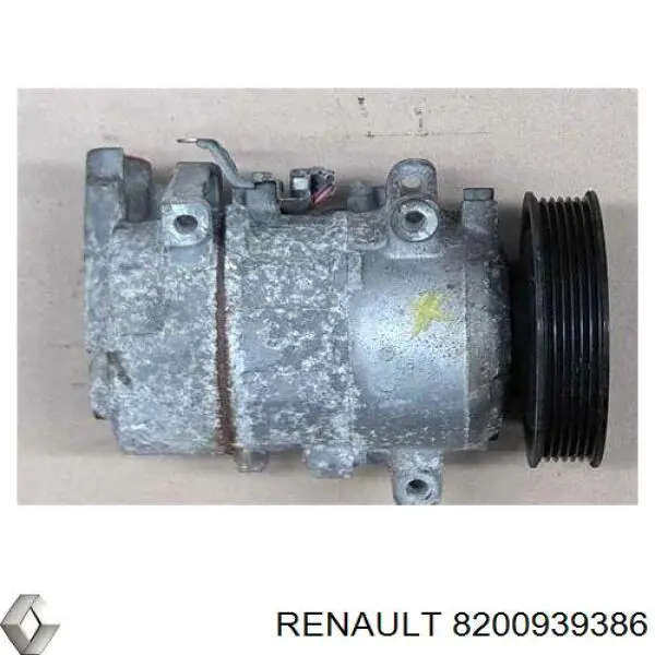 Comprar 8200939386 Renault (RVI) Compresor de aire acondicionado coche