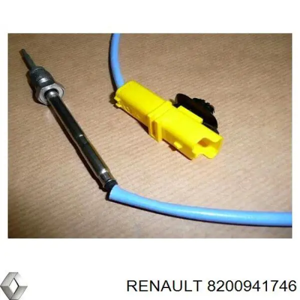 8200941746 Renault (RVI) sensor de temperatura, gas de escape, antes de turbina