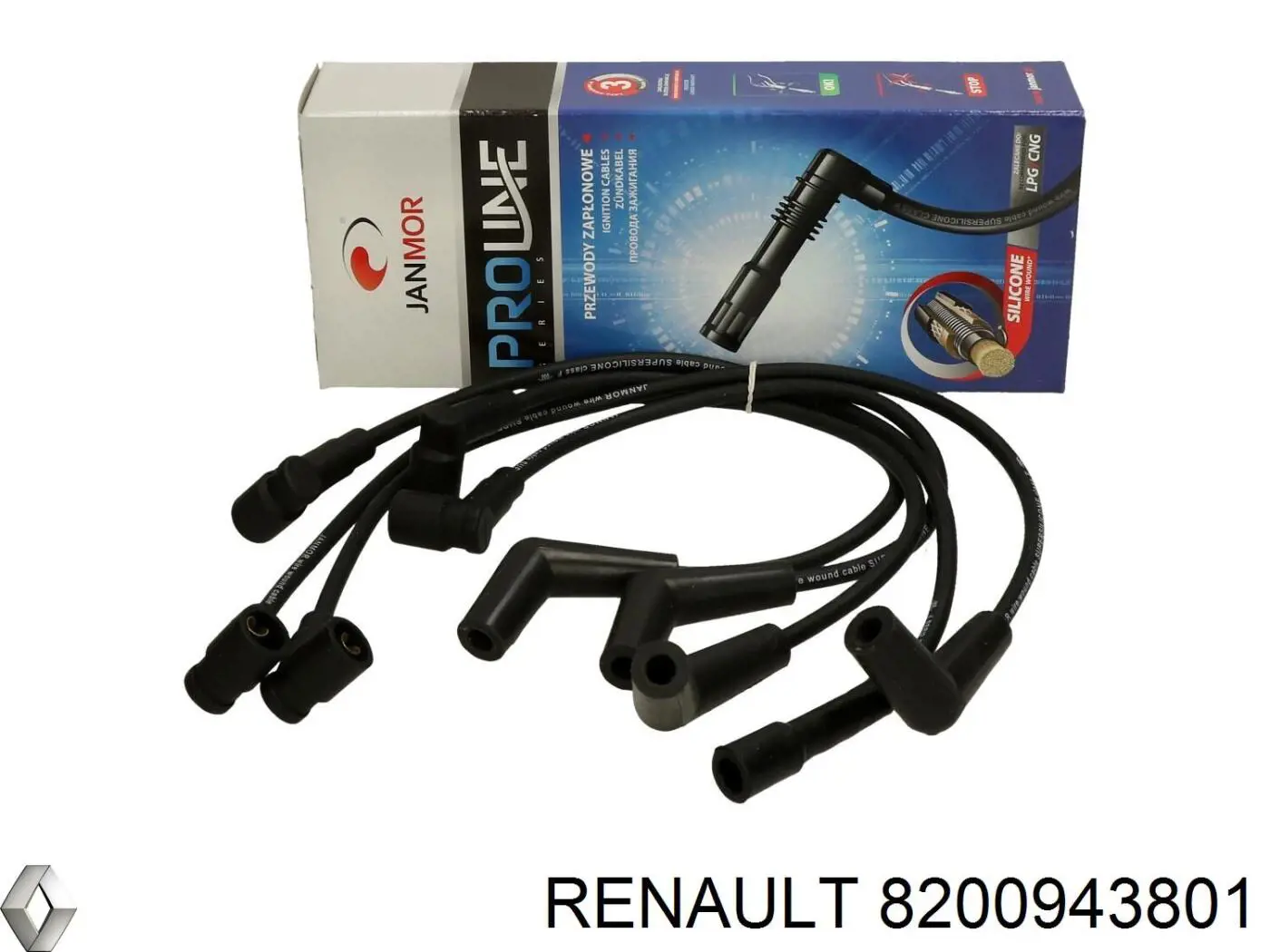 Juego de cables de bujias Renault (RVI) 8200943801 precio, desde 49,18 EUR