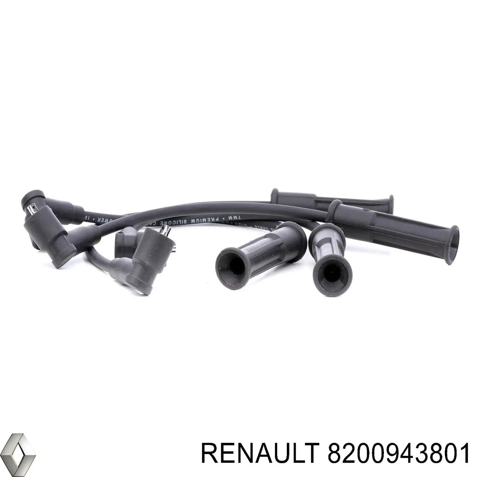 8200943801 Renault (RVI) cables de bujías