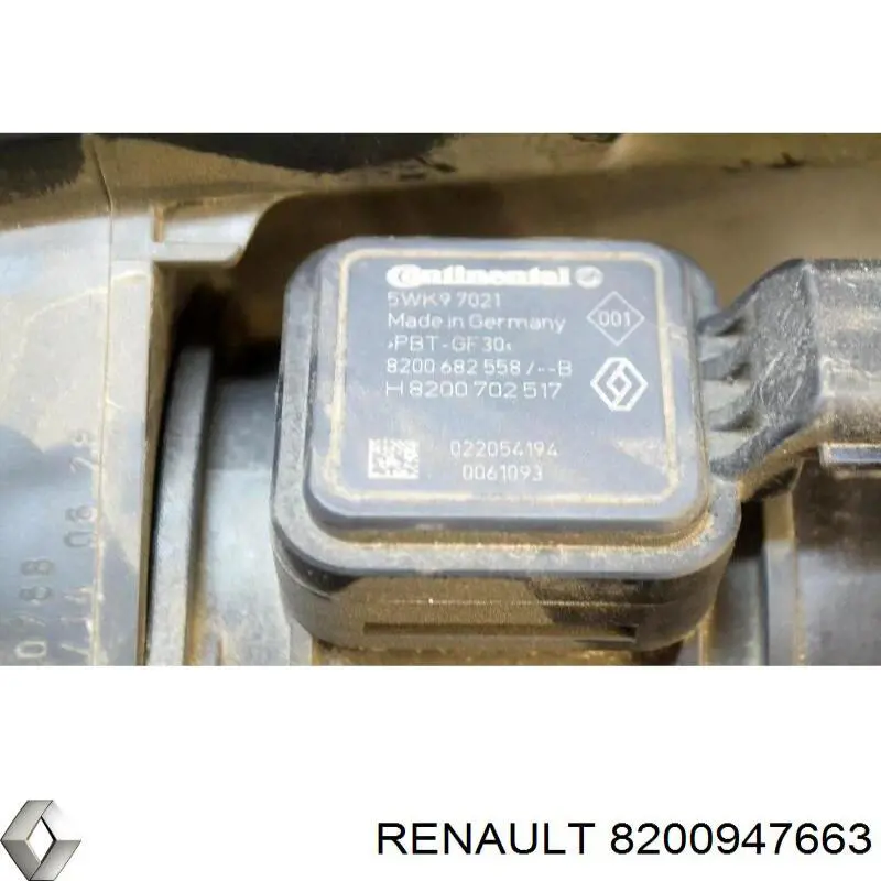 8200947663 Renault (RVI) caja del filtro de aire