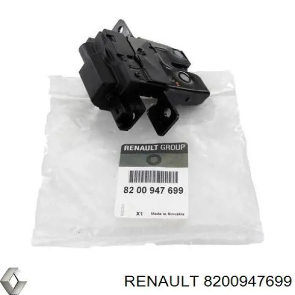 8200947699 Renault (RVI) cerradura de maletero