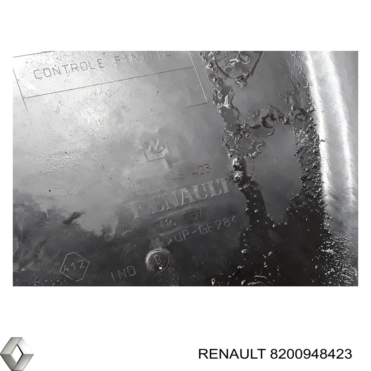 8200299694 Renault (RVI) fondo de carrocería, maletero/compartimento de carga (debajo de rueda de repuesto)