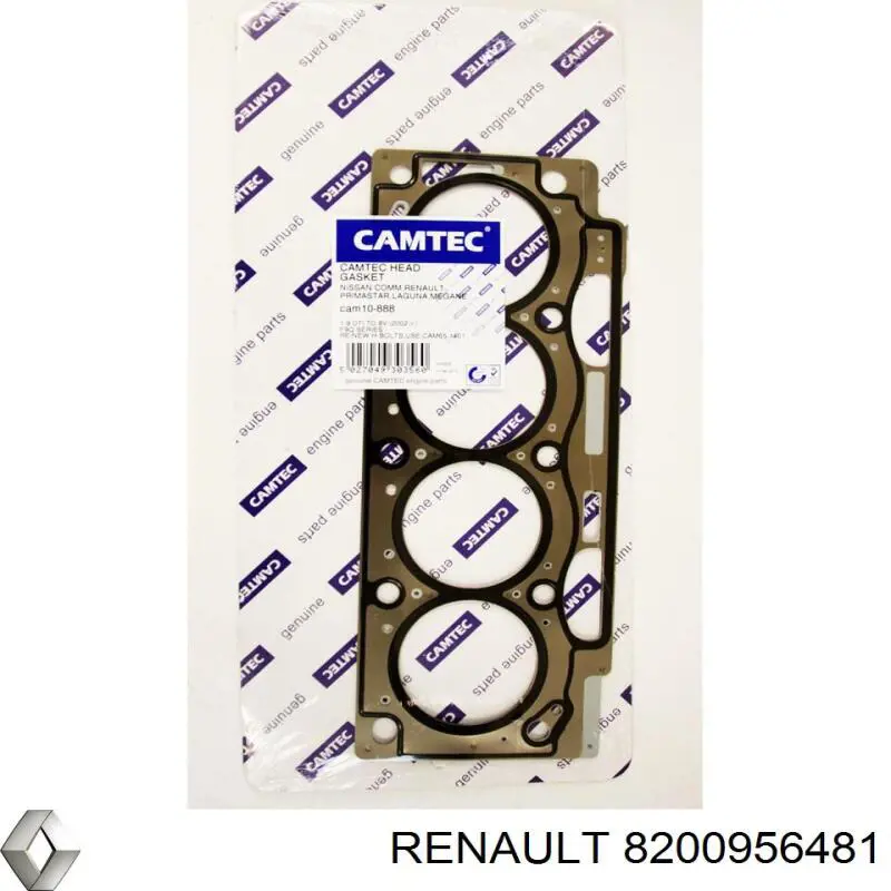 8200956481 Renault (RVI) junta de culata
