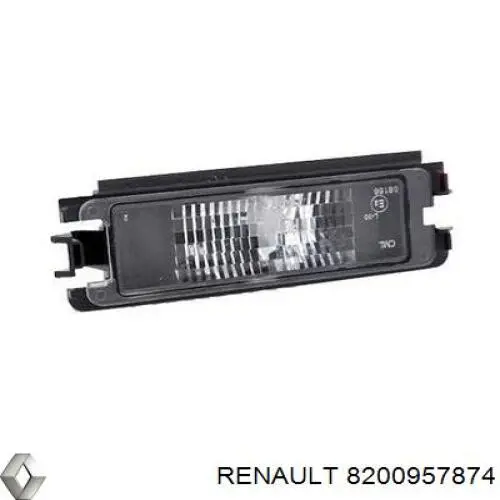 Lampara de matricula Renault (RVI) 8200957874 precio, desde 14,64 EUR