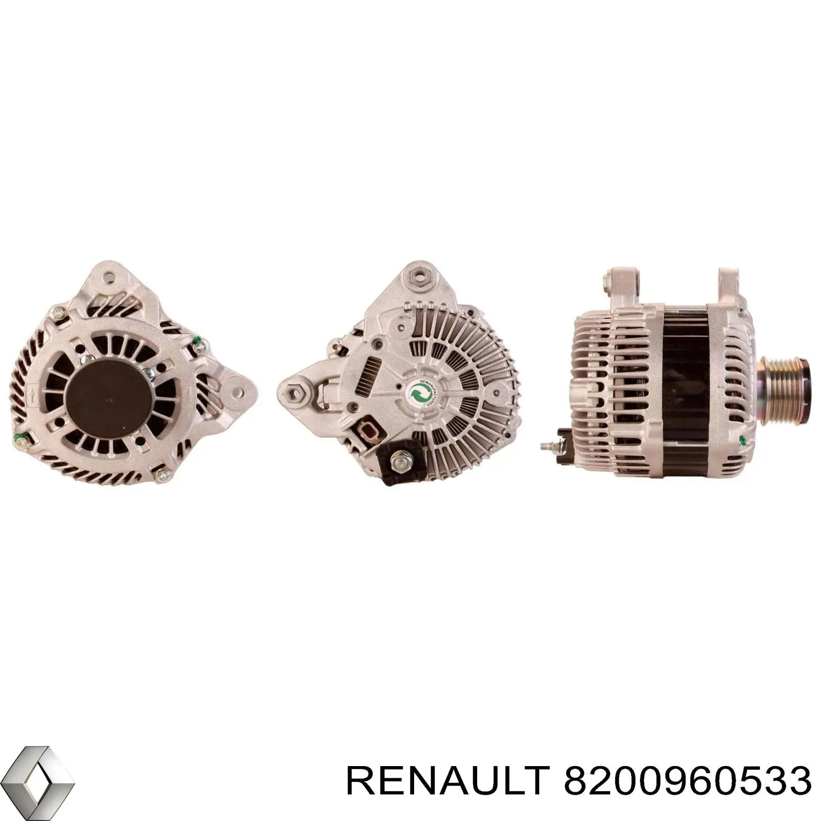 8200960533 Renault (RVI) alternador