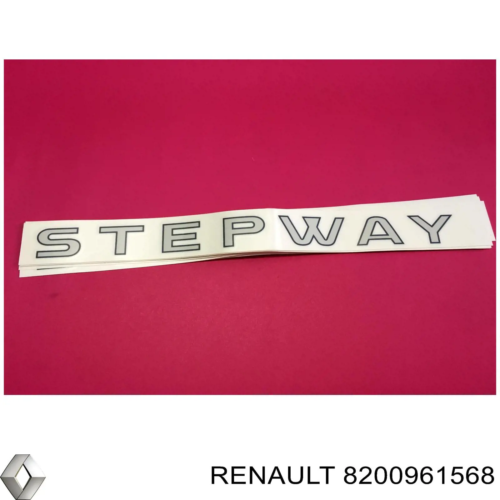 8200961568 Renault (RVI) pegatina para guardabarro delantero