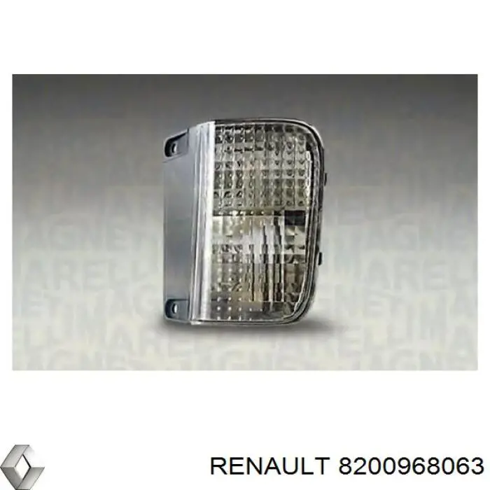 8200968063 Renault (RVI) piloto de marcha atrás derecho