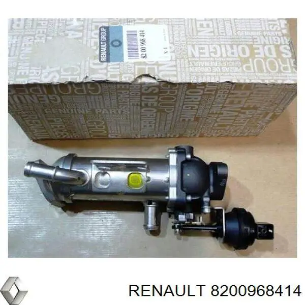 Comprar 8200968414 Renault (RVI) Enfriador de recirculación de gases de escape EGR