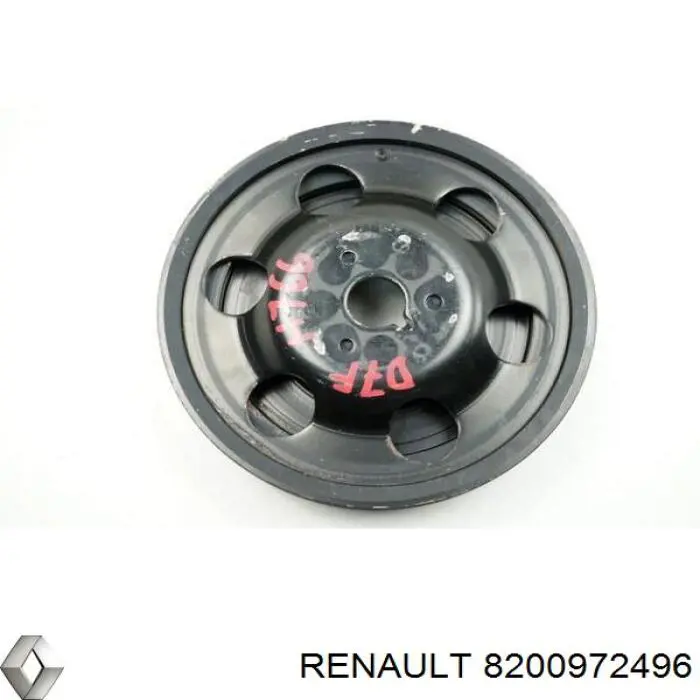 Comprar 8200972496 Renault (RVI) La polea del cigüeñal