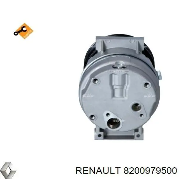 Comprar 8200979500 Renault (RVI) Compresor de aire acondicionado coche
