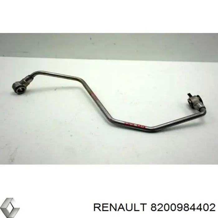 Manguera de refrigerante del turbocompresor, entrada 8200984402 Renault (RVI)