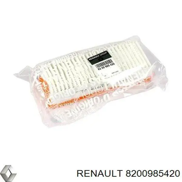8200985420 Renault (RVI) filtro de aire