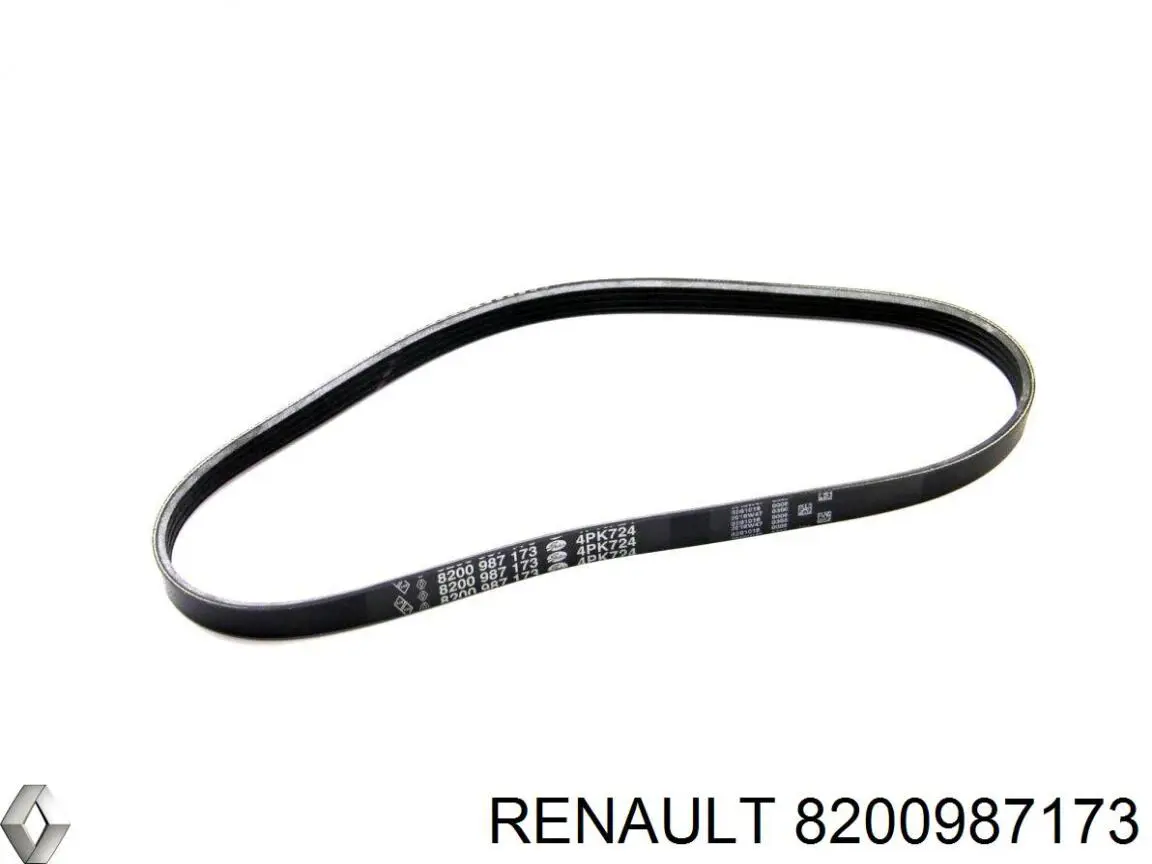 8200987173 Renault (RVI) correa trapezoidal