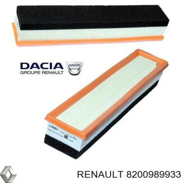 Comprar 8200989933 Renault (RVI) Filtro de aire