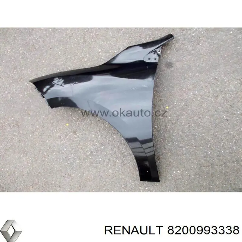 8200993338 Renault (RVI) guardabarros delantero izquierdo