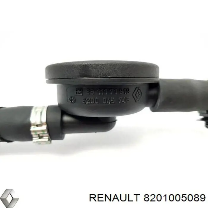 Tubo flexible, ventilación bloque motor para Renault Megane (BZ0)