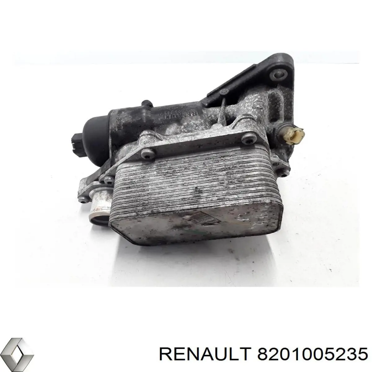 Portafiltro de aceite 8201005235 Renault (RVI)