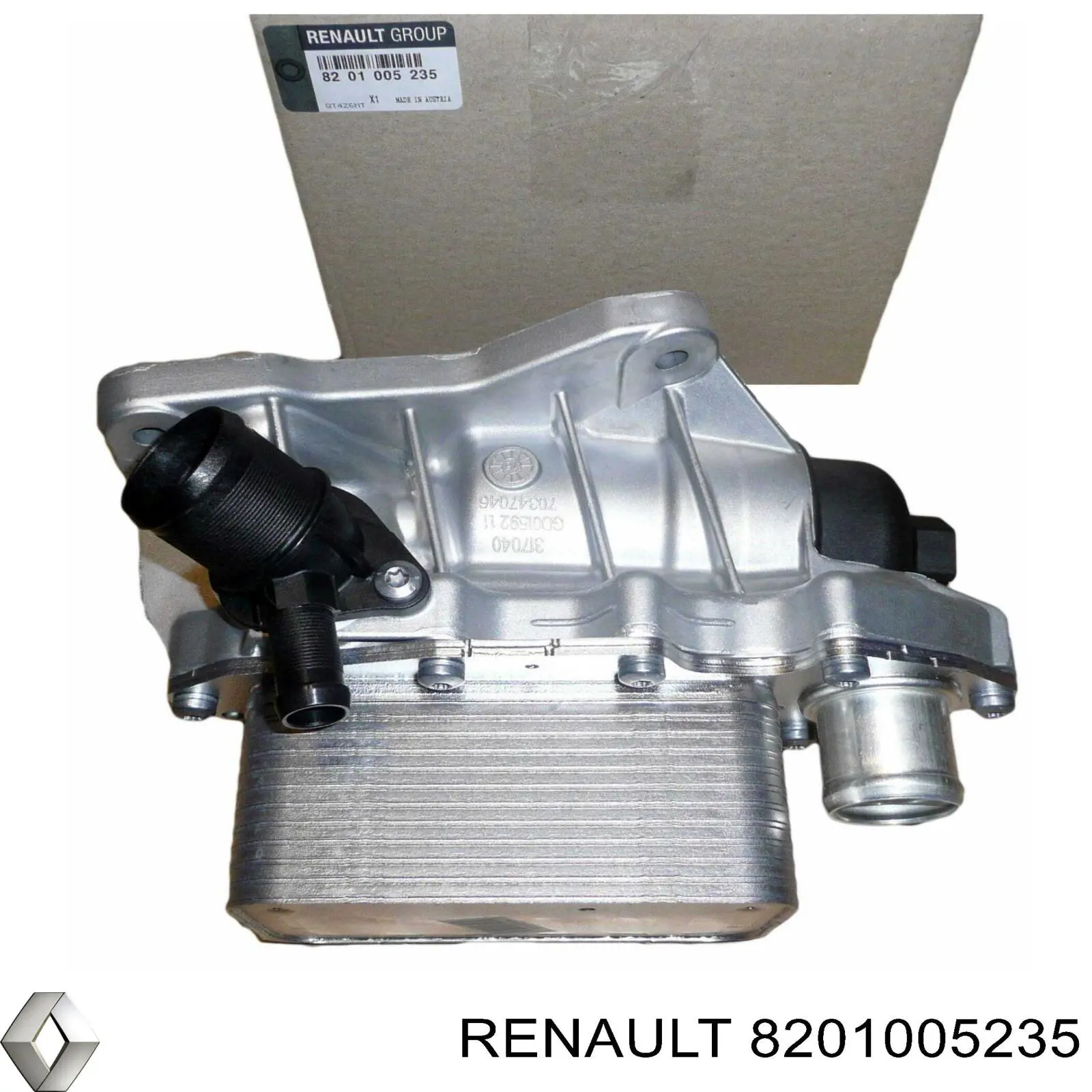 8201005235 Renault (RVI) caja, filtro de aceite