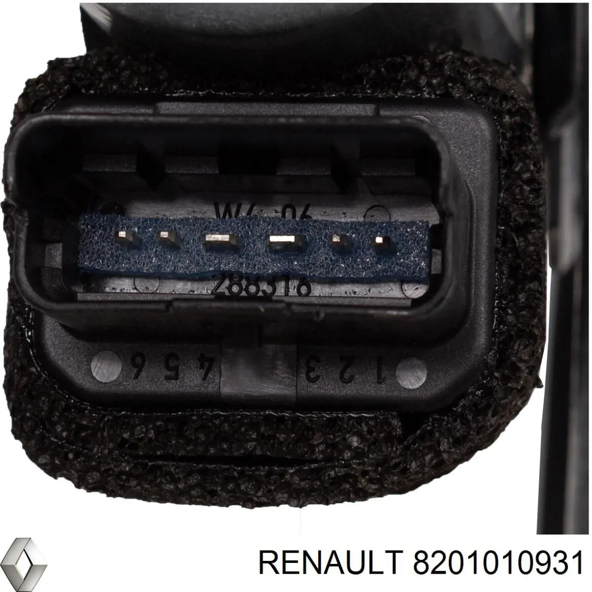 8201010931 Renault (RVI) mecanismo de elevalunas, puerta delantera derecha