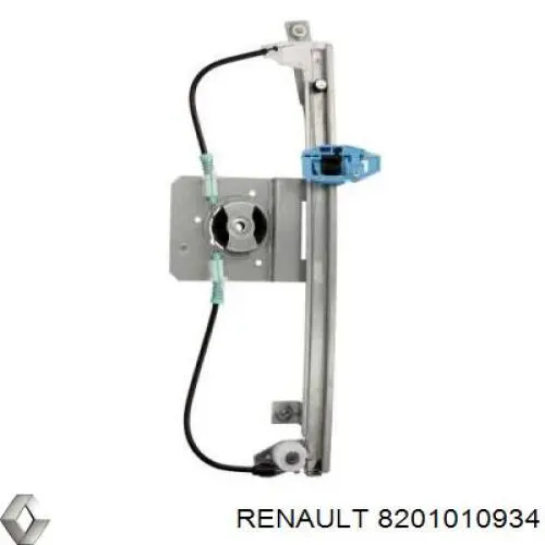 Mecanismo de elevalunas de la puerta trasera derecha Renault (RVI) 8201010934 precio, desde 41,18 EUR