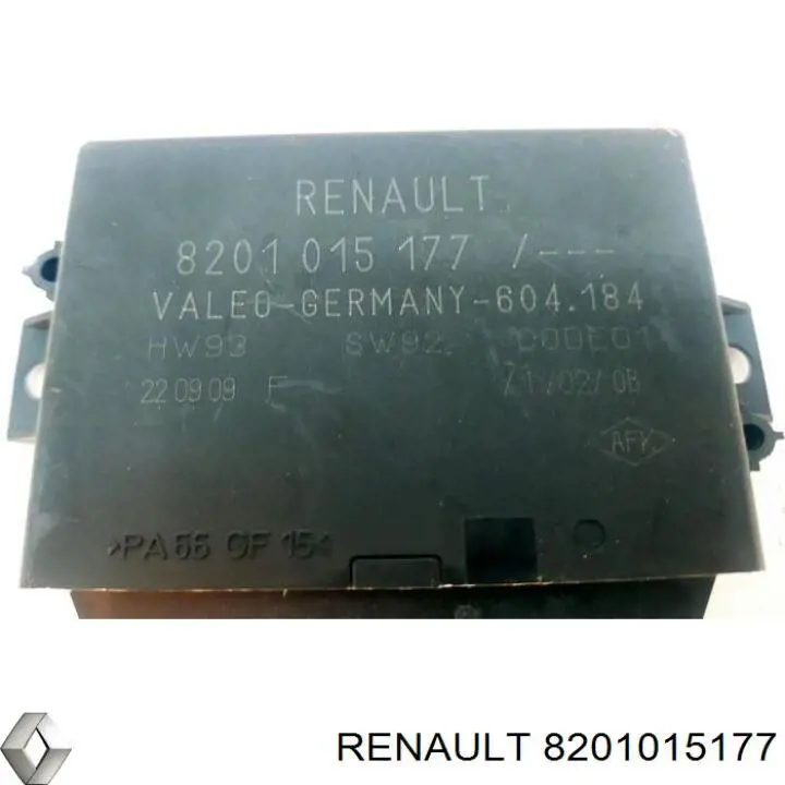 Comprar 8201015177 Renault (RVI) Módulo de control del asistente de aparcamiento