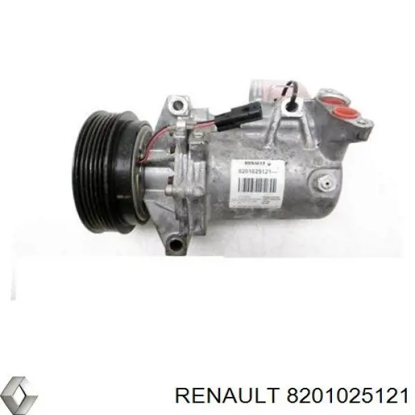 8201025121 Renault (RVI) compresor de aire acondicionado