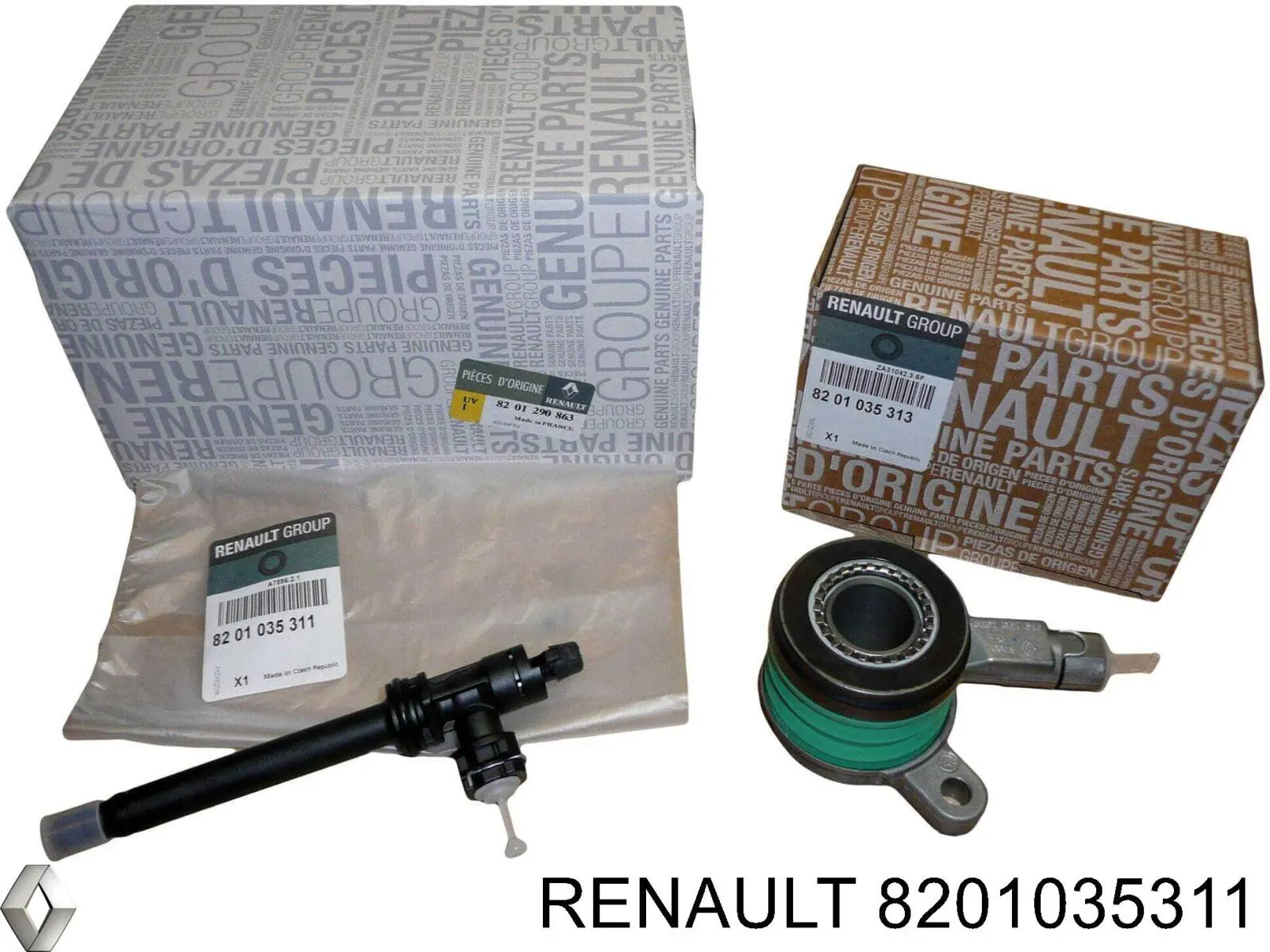 Tubo flexible de embrague Renault Master 2 HD, FD