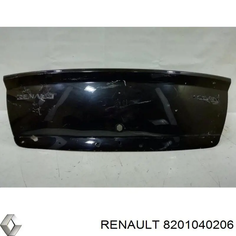 8201040206UCN Renault (RVI) tapa del maletero