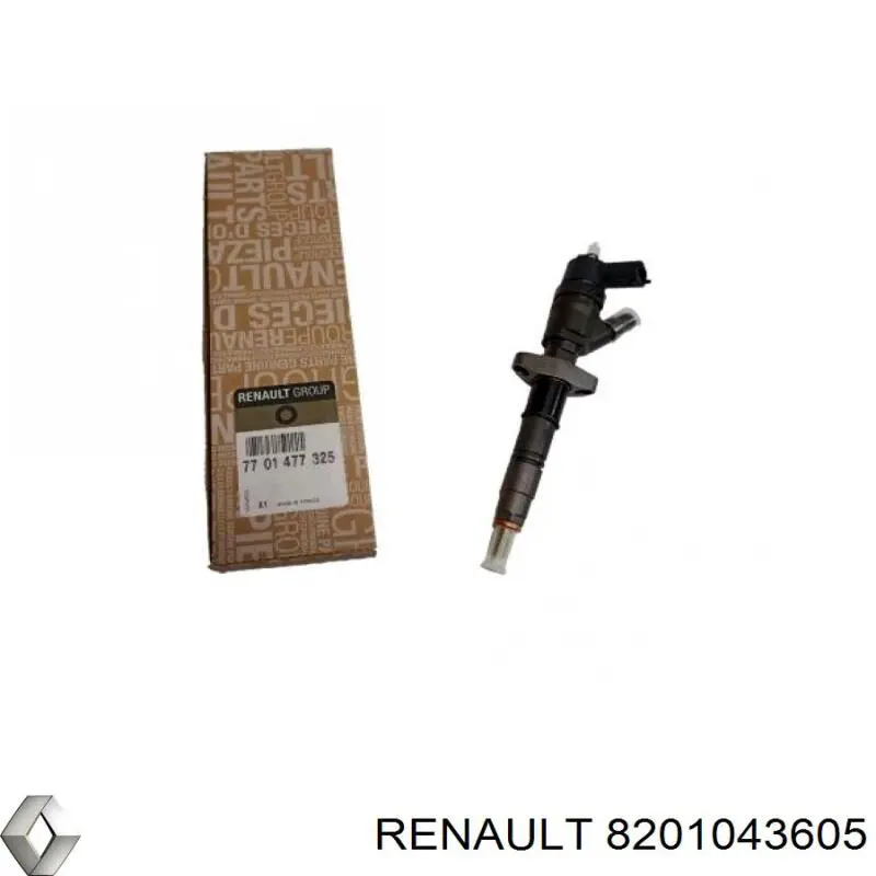 8201043605 Renault (RVI) Inyector de combustible