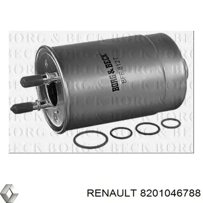 Filtro de gasoil Renault (RVI) 8201046788