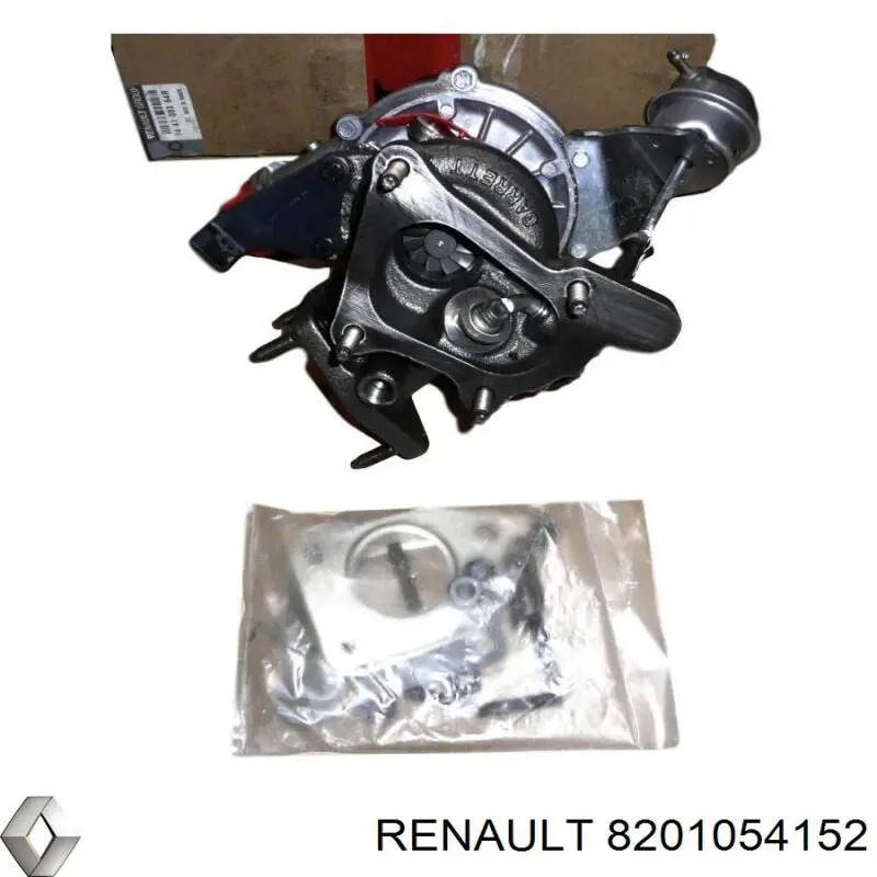 8201054152 Renault (RVI) turbocompresor