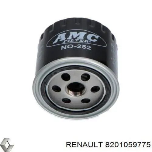 Comprar 8201059775 Renault (RVI) Filtros de aceite