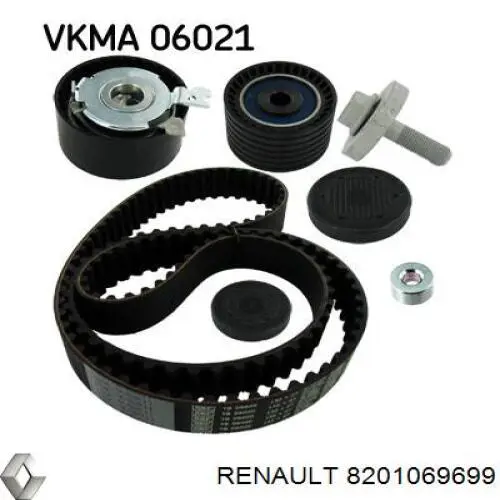 Correa de distribución Renault (RVI) 8201069699 precio, desde 36,51 EUR