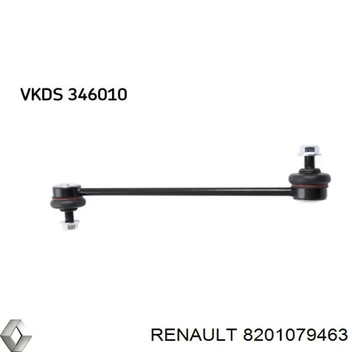 8201079463 Renault (RVI) soporte de barra estabilizadora delantera