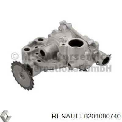 8201080740 Renault (RVI) bomba de aceite