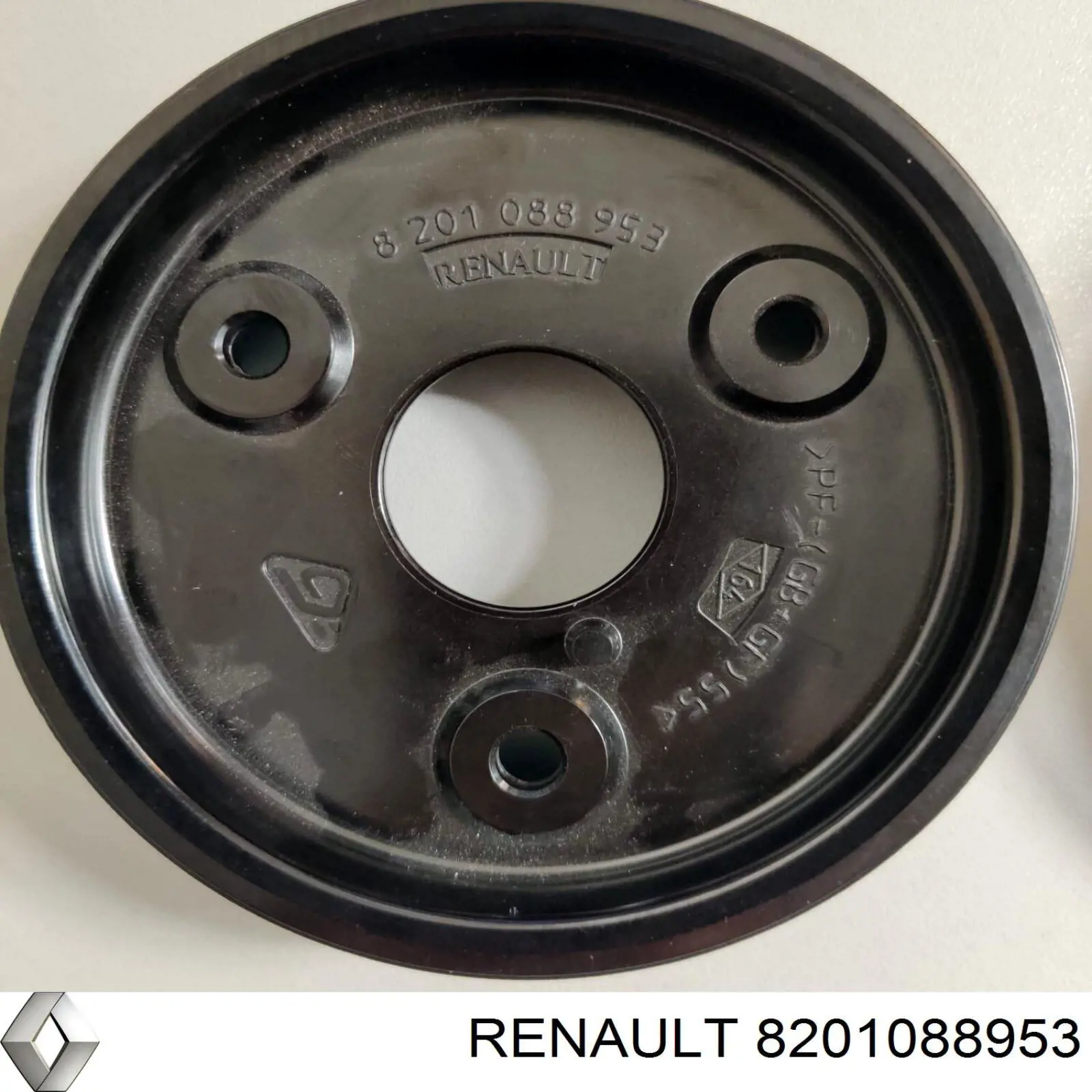 Comprar 8201088953 Renault (RVI) Polea de la bomba de dirección asistida