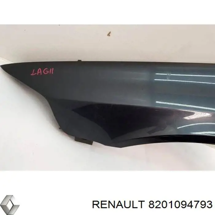 8201094793 Renault (RVI) guardabarros delantero izquierdo